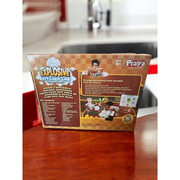 Playz Explosive Kitchen Lab 26+ Physics, Chemistry & Biology Science NEW SEALED - Picture 3 of 10